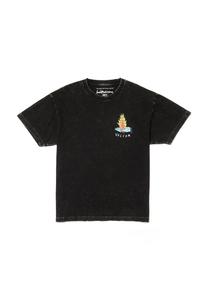 Футболка с принтом BOB MOLLEMA Volcom, черный