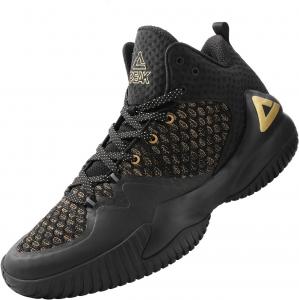 Высокие мужские баскетбольные кроссовки PEAK с Лоу Уильямсом, мастер стритбола, дышащие кроссовки с амортизацией для фитнеса, желтый