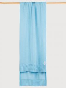 Шерстяной шарф светло-голубого цвета Maerz Muenchen
