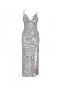 Faina Вечернее платье в серебристом цвете