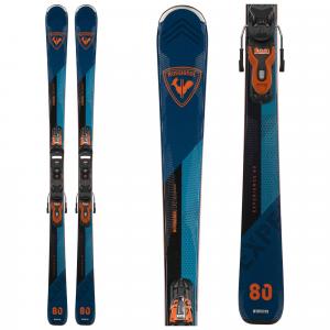 Женские лыжи Experience W 80 Carbon с технологией Xpress W 11 GripWal Rossignol, Blue