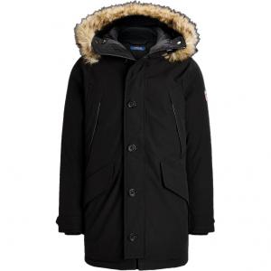 Polo Ralph Lauren Утепленное пальто с логотипом, Black