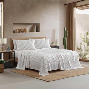 Wrangler Комплект постельного белья "Wild Horses", бежевый, 160x200 см, ультрамягкий, немнущийся, с глубокими карманами (простыня, натяжная простыня, наволочки)