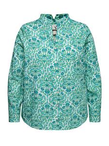 Блуза Ulla Popken, цвет petrol