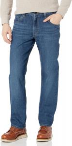 Carhartt мужские джинсы 104956 Force Relaxed Fit Low Rise с пятью карманами, Rainier