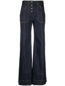 Cinq A Sept джинсы Long Benji, синий