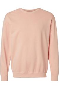 Легкая флисовая толстовка с круглым вырезом Comfort Colors Garment-Dyed, персиковый