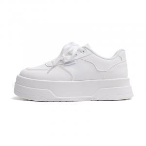 Кеды, скейтборд обувь женская низкая белый Warrior