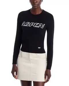 Свитер с круглым вырезом Michael Kors, черный