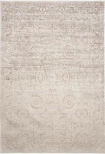 Ковер SAFAVIEH, 275 x 366 см, Tibetan Collection, Grey & Ivory, ручной работы, вискозный, восточный, идеален для помещений с высокой проходимостью в гостиной, спальне (TIB537B)