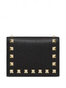Кошелек Rockstud VALENTINO GARAVANI, черный