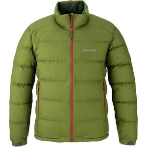 Пуховики и пальто мужские MONTBELL, зеленый/gn