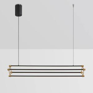 Светодиодный подвесной светильник Globo Lighting Kayson Typ B, утюг/силикон - 1 пламя