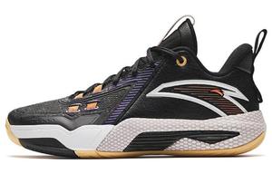 ANTA Быстрая битва 5 амортизирующие износостойкие баскетбольные кроссовки мужские черные, цвет Black