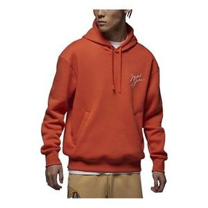 Толстовка Air Jordan Flight MVP Hoodies 'Orange', оранжевый