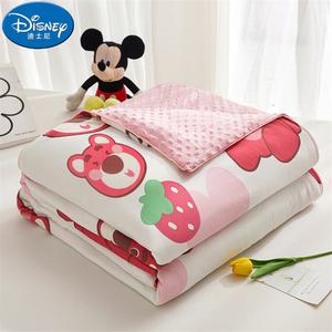 Disney Одеяло летнее 200х230 см, лицензионное SpongeBob, детское, Ice Silk Doudou, цвет Strawberry Bear