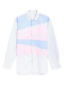 Comme Des Garçons Shirt поплиновая рубашка, белый