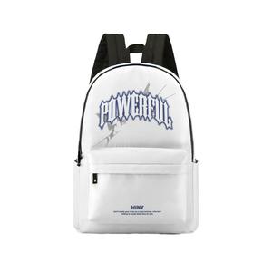 HINY Полиэстеровый рюкзак унисекс белый, One Size 3