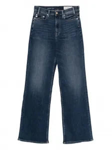 Джинсы с эффектом потертости AG Jeans, синий