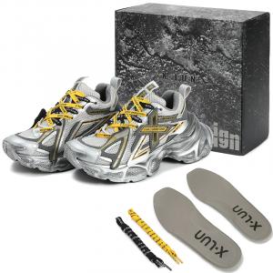 Износостойкие и легкие низкие массивные кроссовки Unisex X·LUN, золото