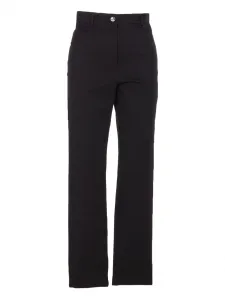 Брюки с нашивкой-логотипом Patrizia Pepe, черный