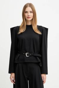 Лонгслив Versace Jeans Couture, черный