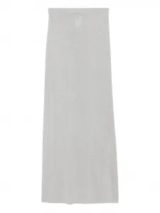 Юбка с пайетками Tom Ford, серый