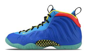 Кроссовки Nike Little Posite One Multi-Color Game Royal GS
