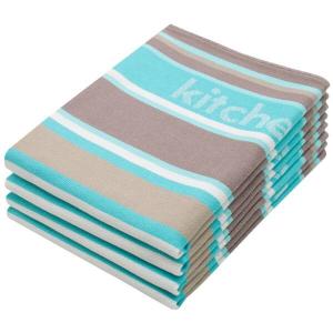 Кухонное полотенце Zollner 00000009 4 шт, 50x1x70 см цвет mint