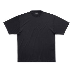 Футболка t-shirt medium fit 'black faded' Balenciaga, черный
