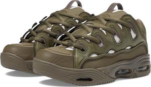 Мужские кроссовки Osiris D3 2001 для скейтборда, белый/оливковый