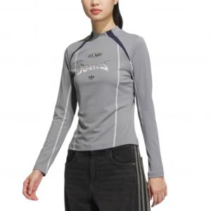 Футболка женская серая Adidas Originals, серый