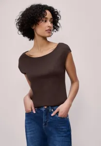 Простая футболка Street One, Braun