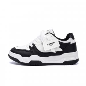 Легкие и дышащие низкие кроссовки для скейтбординга Coverage для мужчин HUANQIU, White