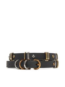 Женский ремень PINKO Cerise H1.5 Belt 20251 PLT01 104587 A2BA, черный