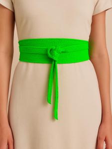 COLLEZIONE ALESSANDRO Ремень 'Neon' в зеленом цвете