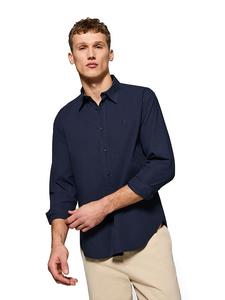 Polo Club Рубашка - стандартный крой - темно-синего цвета