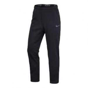 Спортивные брюки Men's Nike Solid Color Small Logo Fleece Casual Training Sports Pants/Trousers/Joggers Black CZ4350-010