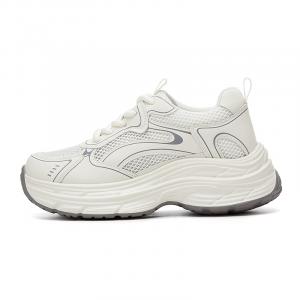 Низкие массивные кроссовки женские Rich birds, Greige