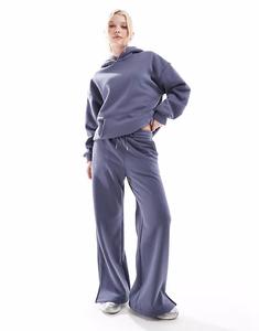 Широкие брюки South Beach синего цвета