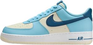 Кроссовки Nike Air Force 1 '07 LV8 для мужчин, Aquarius Blue/Court Blue/Coconut Milk