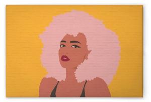 Картина на холсте A.S. Création Whitney 2 цвет grünrosabraunschwarz