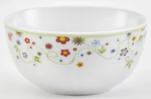 Миски для хлопьев van Well "Vario", 6 предметов, фарфор, можно мыть в посудомоечной машине и использовать в микроволновой печи Ø 14 см, цвет Flower