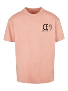 Футболка "Ice Cream Oversize T-Shirt" оранжевого цвета Merchcode