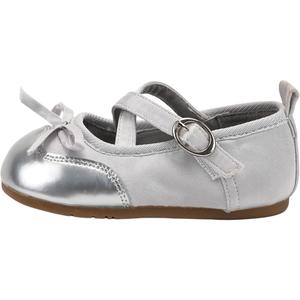 Детская повседневная обувь для детей QINUOSHU, серебряный