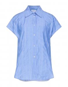 Рубашка Sandro, пастельно-голубой