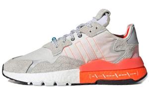 Кроссовки Adidas Nite Jogger Morse Code, серый/красный