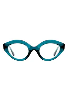 Очки в овальной оправе Kuboraum, синий