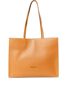 Кожаная сумка-тоут Patrizia Pepe, оранжевый