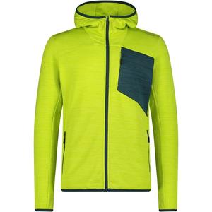 Толстовка с капюшоном, мужская куртка с фиксированным капюшоном Cmp, цвет acido mel.